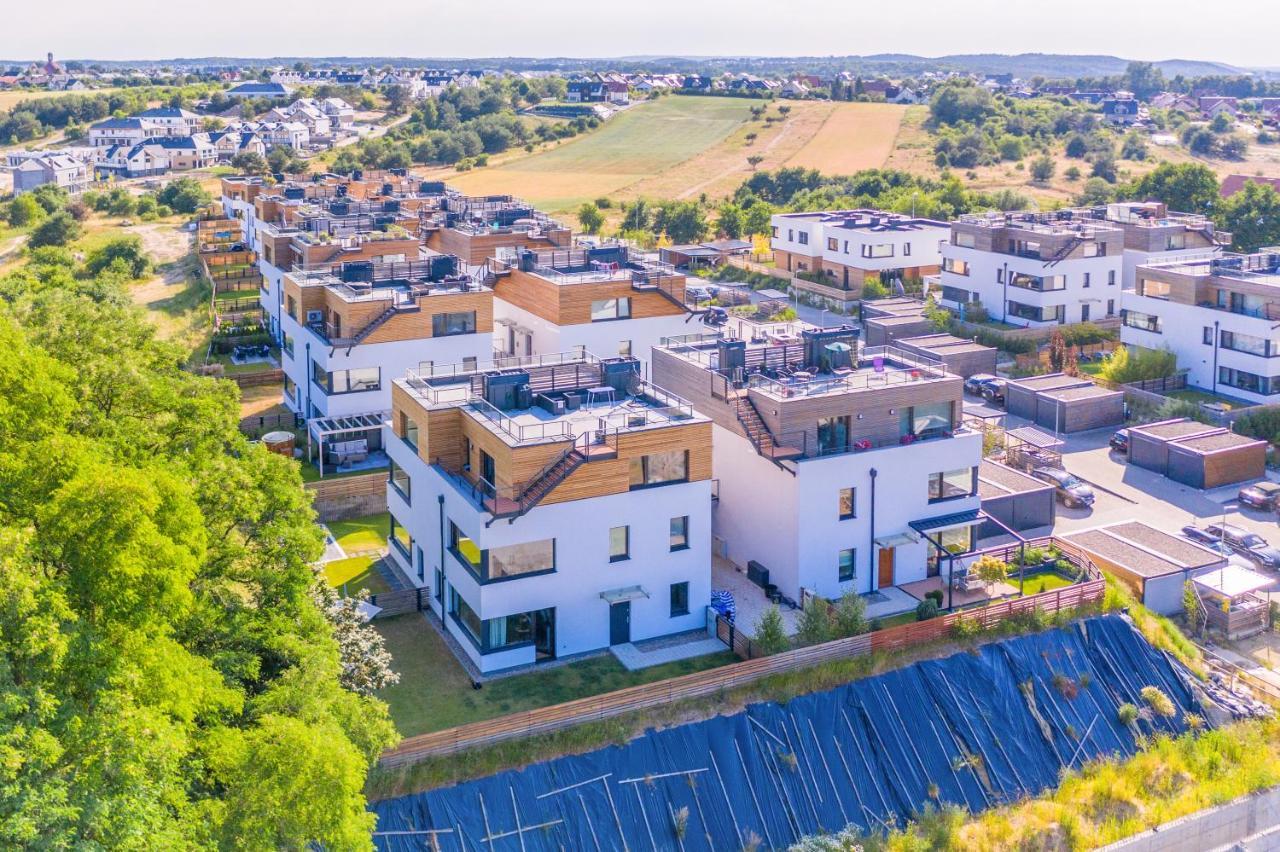 Apartament nadmorski z ogródkiem Mechelinki Zewnętrze zdjęcie